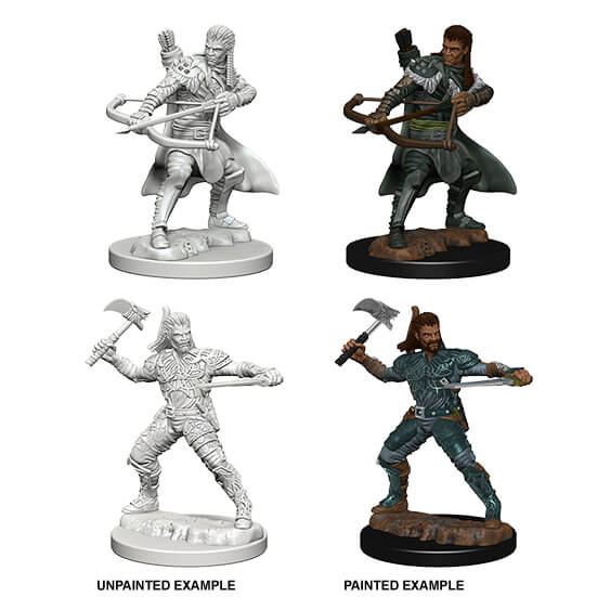 D&D Nolzur's Marvelous Miniatures: Human Male Ranger - Wizkids