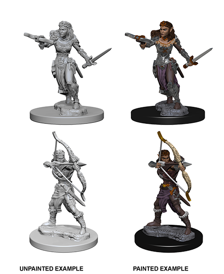 D&D Nolzur's Marvelous Miniatures: Female Elf Ranger - Wizkids