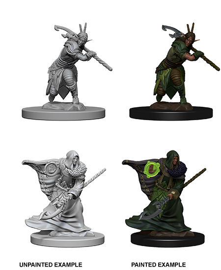 D&D Nolzur's Marvelous Miniatures: Male Elf Druid - Wizkids