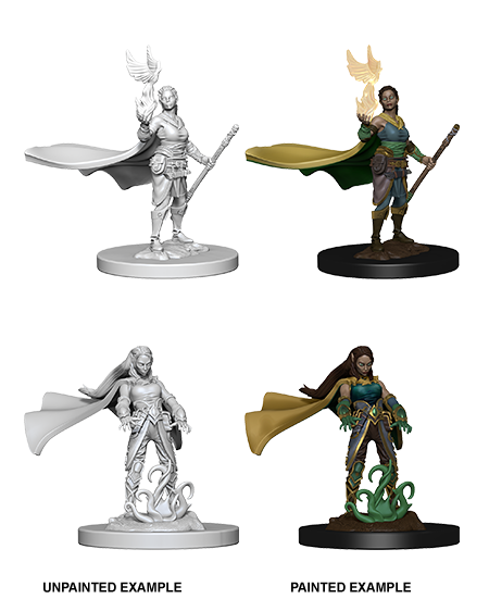 D&D Nolzur's Marvelous Miniatures : Female Elf Druid - Wizkids