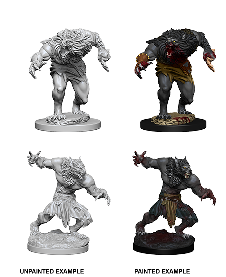 D&D Nolzur's Marvelous Miniatures: Werewolves - Wizkids
