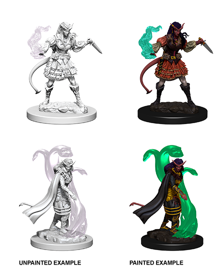 D&D Nolzur's Marvelous Miniatures: Female Tiefling Sorcerer - Wizkids