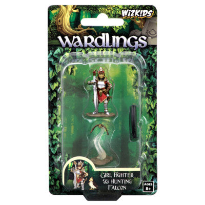 Wizkids Wardlings: Girl Fighter and Hunting Falcon - Wizkids