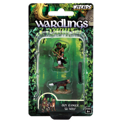 Wizkids Wardlings: Boy Ranger & Wolf - Wizkids