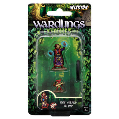 Wizkids Wardlings: Boy Wizard & Imp - Wizkids