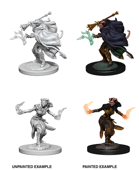 D&D Nolzur's Marvelous Miniatures: Female Tiefling Warlock - Wizkids