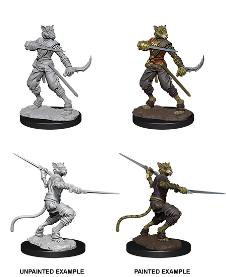 D&D Nolzur's Marvelous Miniatures: Male Tabaxi Rogue - Wizkids