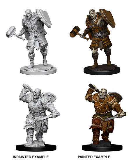 D&D Nolzur's Marvelous Miniatures: Male Goliath Fighter - Wizkids