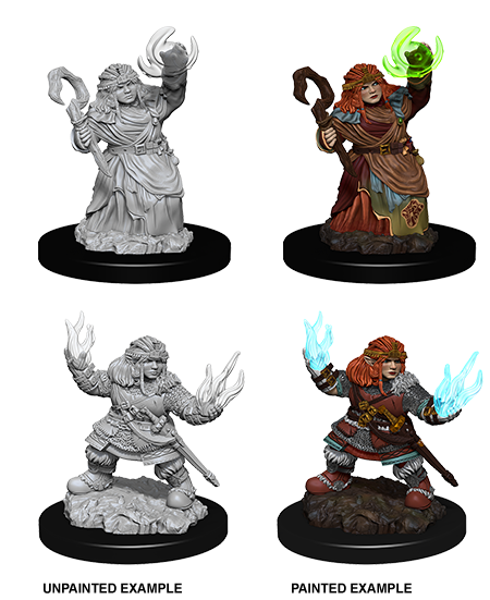 Pathfinder Battles Deep Cuts: Female Dwarf Summoner - Wizkids