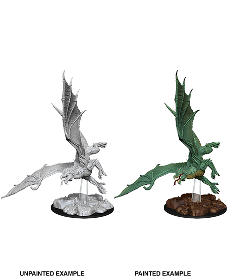D&D Nolzur's Marvelous Miniatures: Young Green Dragon - Wizkids