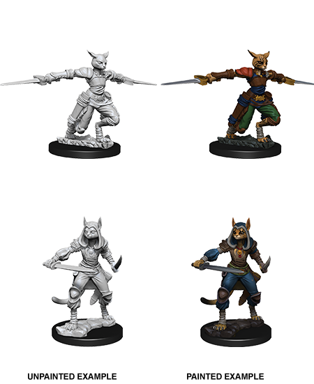 D&D Nolzur's Marvelous Miniatures: Female Tabaxi Rogue - Wizkids