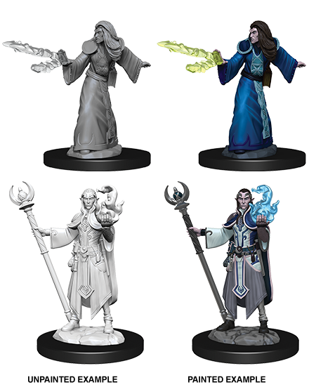 D&D Nolzur's Marvelous Miniatures: Male Elf Wizard - Wizkids