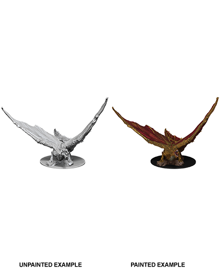 D&D Nolzur's Marvelous Miniatures: Young Brass Dragon - Wizkids