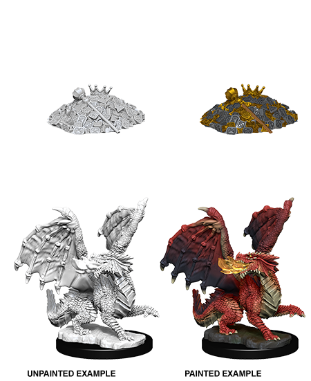 D&D Nolzur's Marvelous Miniatures: Red Dragon Wyrmling - Wizkids