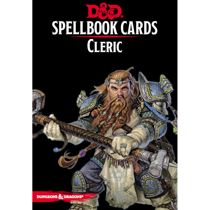 Cleric Spellbook Cards - Dungeons & Dragons - Gale Force Nine