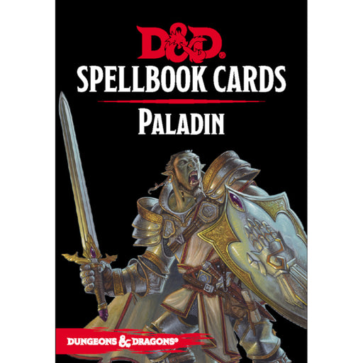 Paladin Spellbook Cards - Dungeons & Dragons - Gale Force Nine