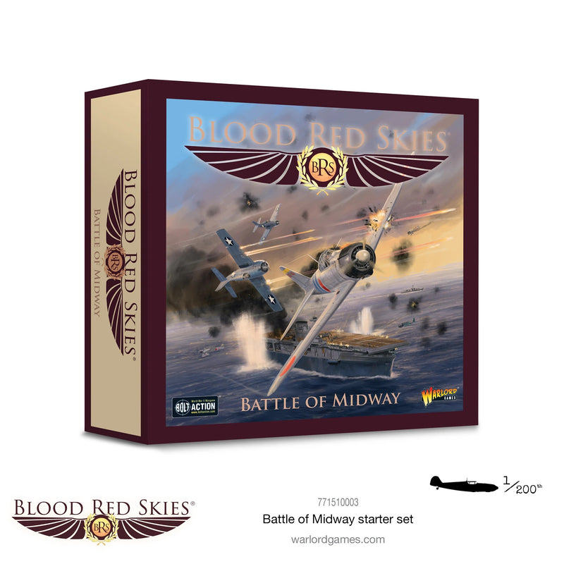 Blood Red Skies: The Battle of Midway Starter Set - Warlord Games
