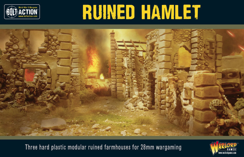 Bolt Action Ruined Hamlet - Warlord Games