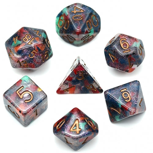 Regenerate - Resin RPG Dice Set - Udixi Dice