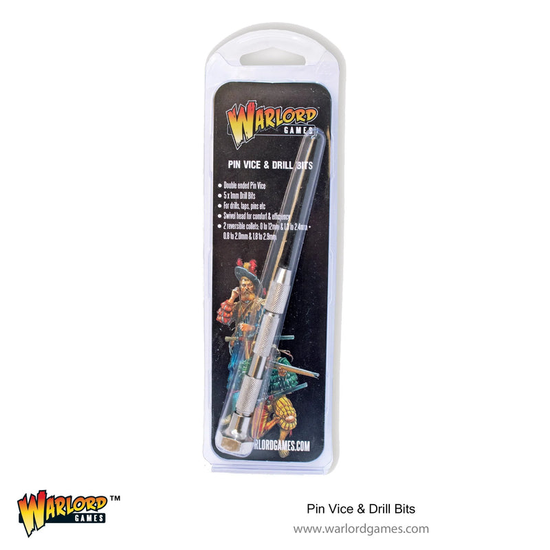 Warlord Pin Vice and Drill Bits - Warlord Games