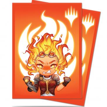 Chibi Collection Chandra - Maximum Power Standard Deck Protector sleeves 100ct for Magic - Ultra Pro