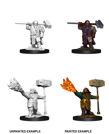 D&D Nolzur's Marvelous Miniatures: Male Dwarf Cleric - Wizkids