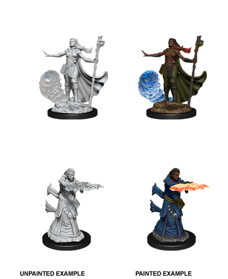 D&D Nolzur's Marvelous Miniatures: Female Human Wizard - Wizkids