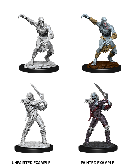 D&D Nolzur's Marvelous Miniatures: Wight & Ghast - Wizkids