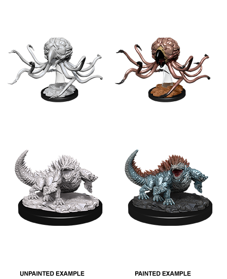D&D Nolzur's Marvelous Miniatures: Grell & Basilisk - Wizkids