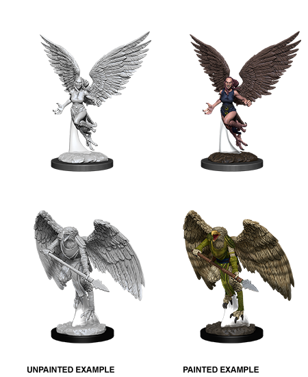 D&D Nolzur's Marvelous Miniatures: Harpy & Arakocra - Wizkids