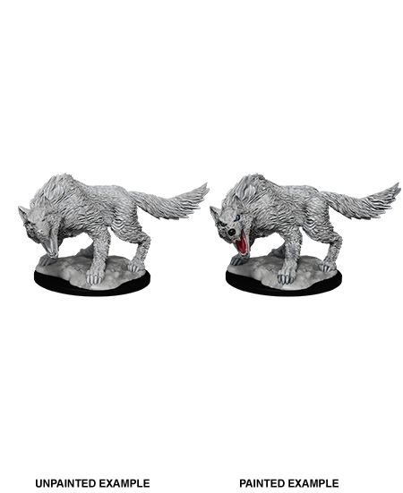 D&D Nolzur's Marvelous Unpainted Miniatures: Winter Wolf - Wizkids