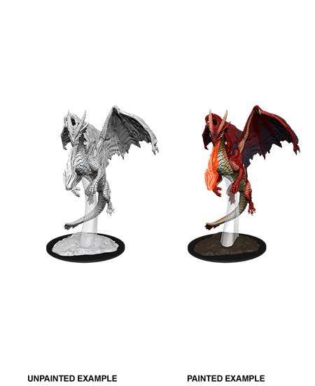 D&D Nolzur's Marvelous Miniatures: Young Red Dragon - Wizkids