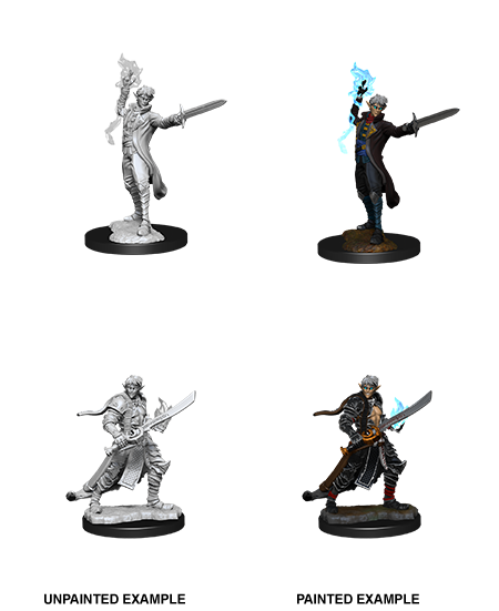 Pathfinder Deep Cuts: Male Elf Magus (Magic User) - Wizkids