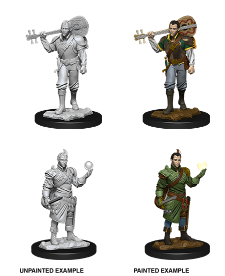 D&D Nolzur's Marvelous Miniatures: Male Half-Elf Bard - Wizkids