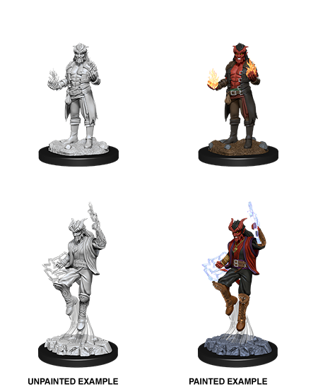 D&D Nolzur's Marvelous Miniatures: Male Tiefling Sorcerer - Wizkids