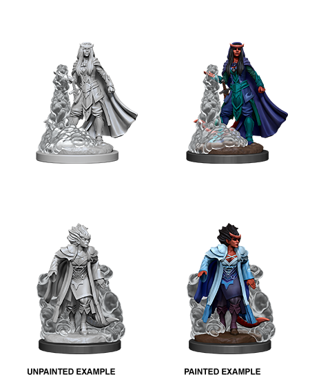 D&D Nolzur's Marvelous Miniatures: Female Tiefling Sorcerer - Wizkids