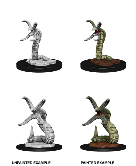 D&D Nolzur's Marvelous Miniatures: Grick & Grick Alpha - Wizkids