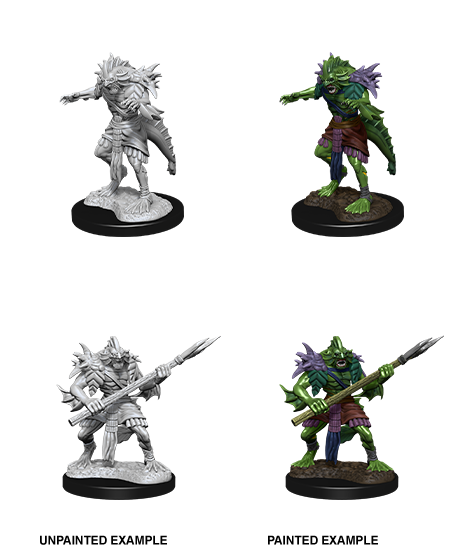 D&D Nolzur's Marvelous Miniatures: Sahuagin - Wizkids