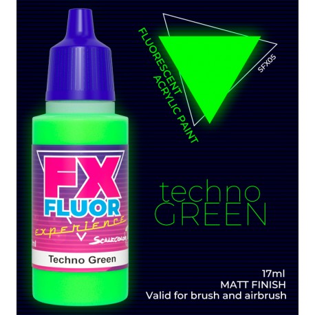 FX Fluor Techno Green - Scale75 Hobbies and Games