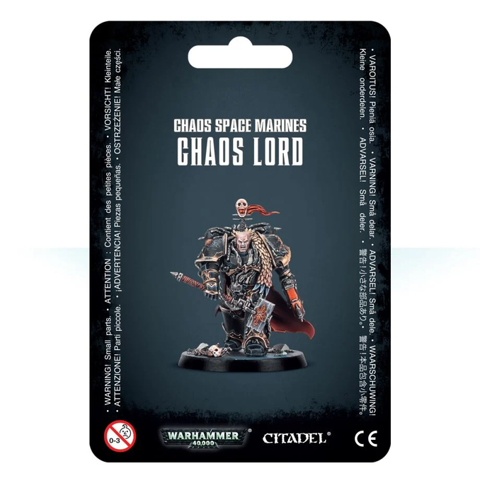 Chaos Space Marines Chaos Lord - Games Workshop
