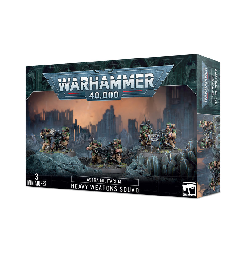 Astra Militarum - Cadian Heavy Weapons Squad - Games Workshop