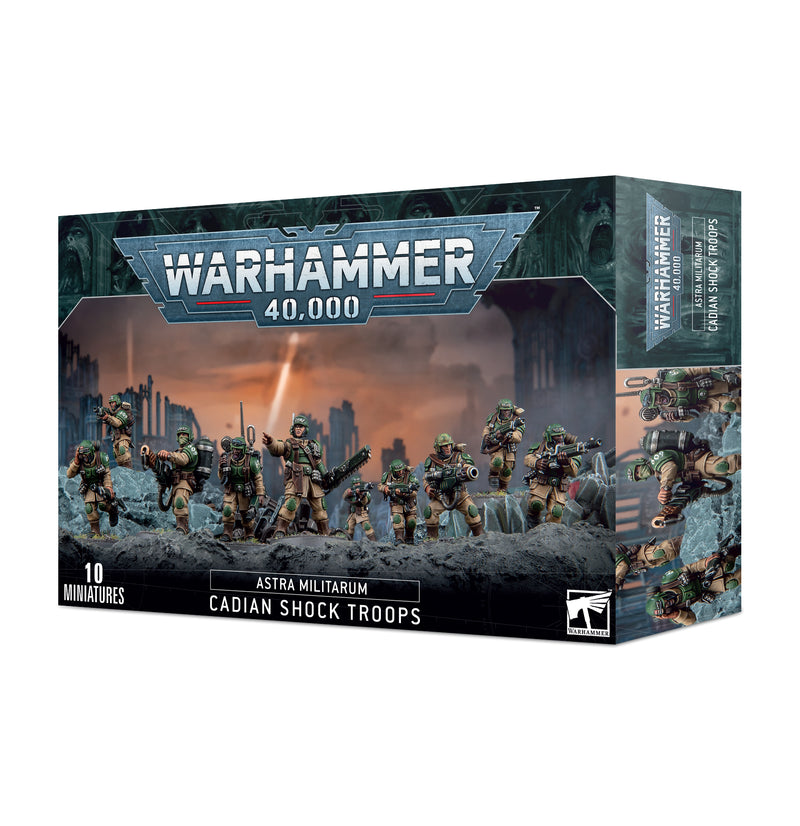 Astra Militarum - Cadian Shock Troops - Games Workshop