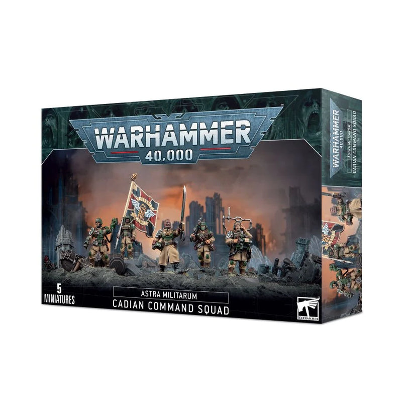 Astra Militarum - Cadian Command Squad 2023 - Games Workshop