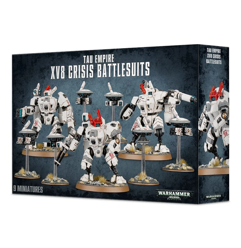 Tau Empire XV8 Crisis Battlesuits - Games Workshop