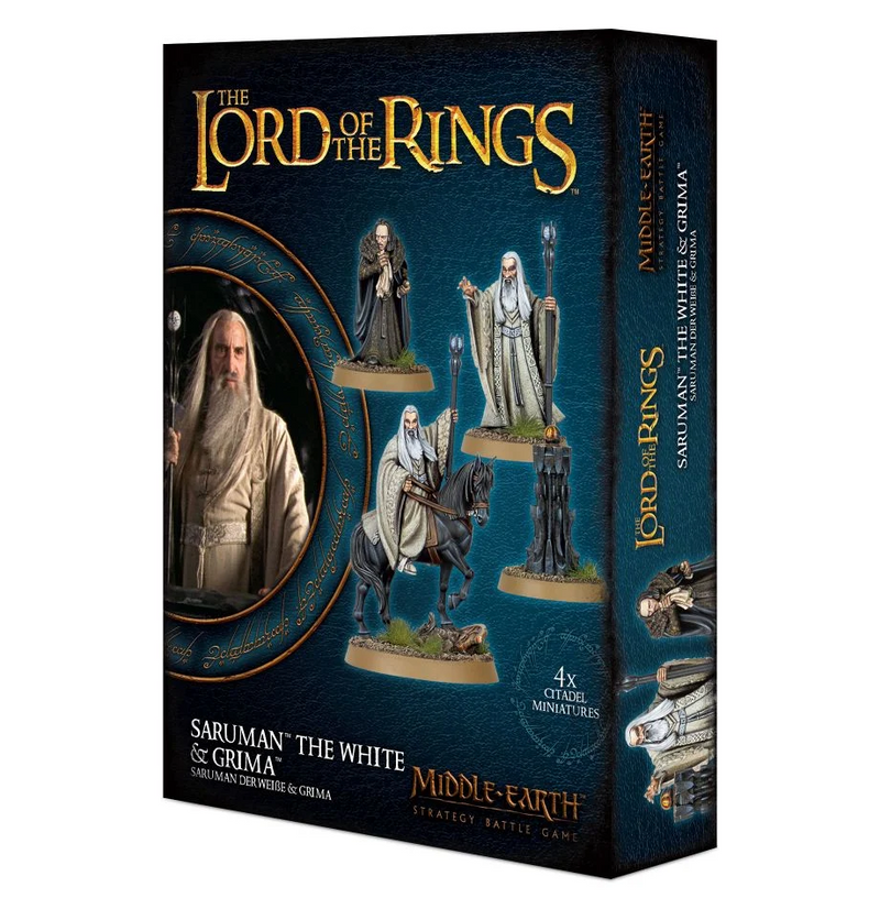 Saruman the White & Grima - Games Workshop