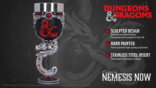 Dungeons & Dragons Goblet 19.5cm - Nemesis Now