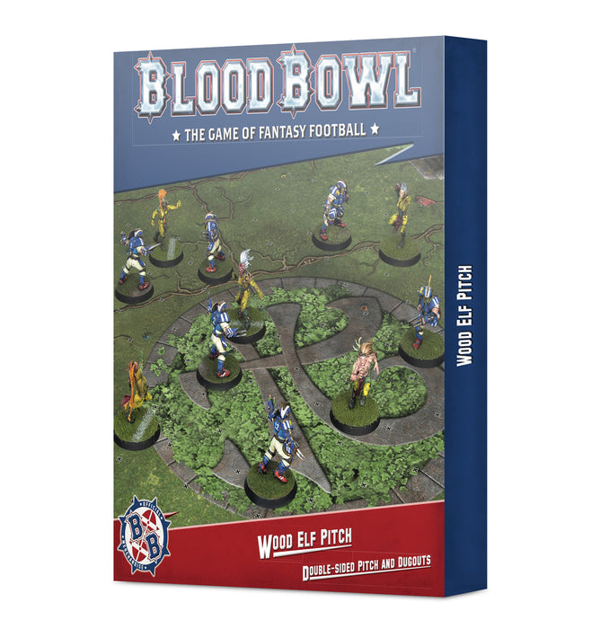 Blood Bowl: Wood Elf Pitch & Dugouts - Games Workshop