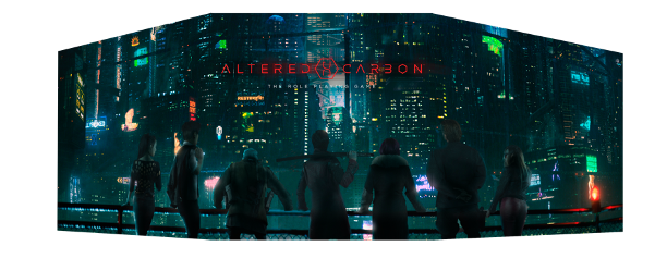 Altered Carbon RPG GM Screen - Renegade Games Studios