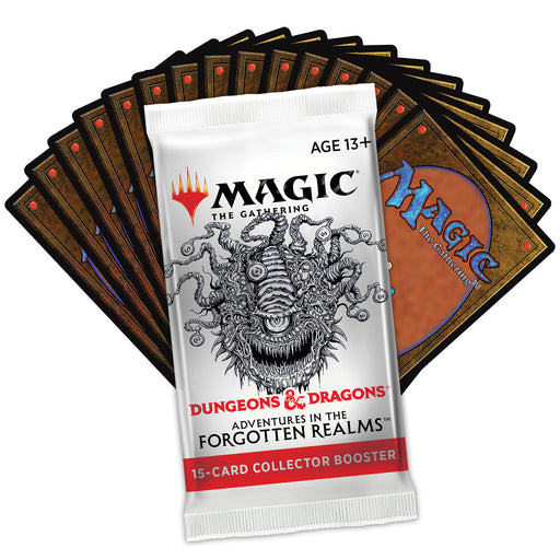 Magic: The Gathering Adventures in the Forgotten Realms Collector Booster | 15 Magic Cards - Wizards Of The Coast