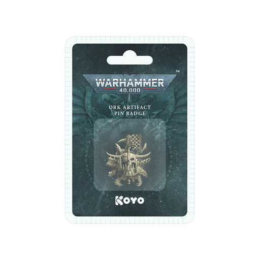 Warhammer 40,000 Ork 3D Artifact Pin - Koyo